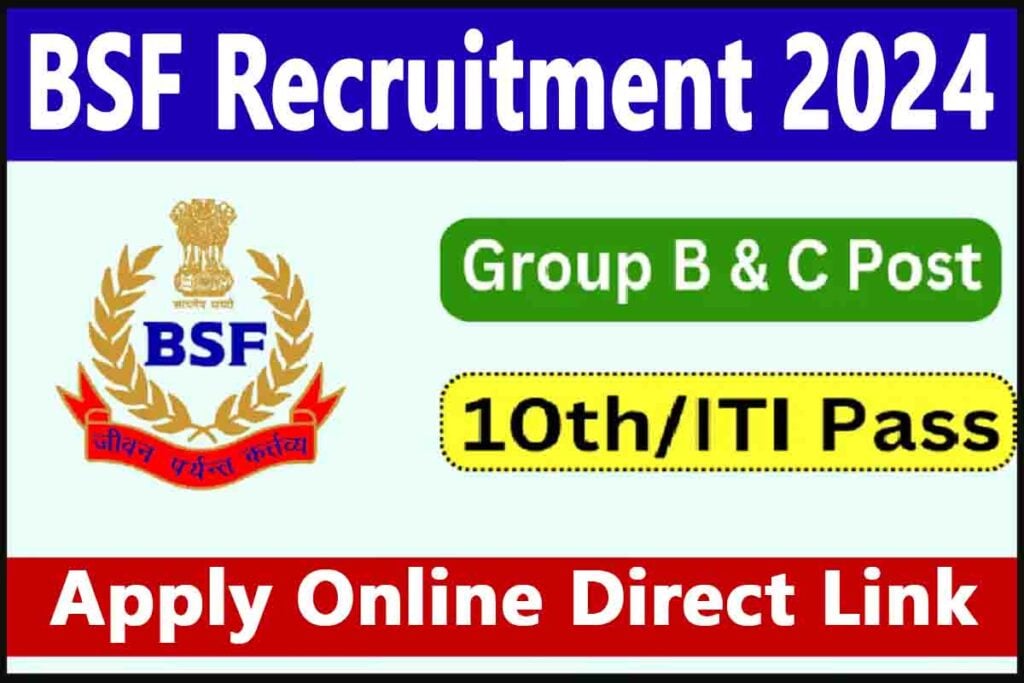 BSF Air Wing Recruitment 2024: Apply Online For Group B, C Posts