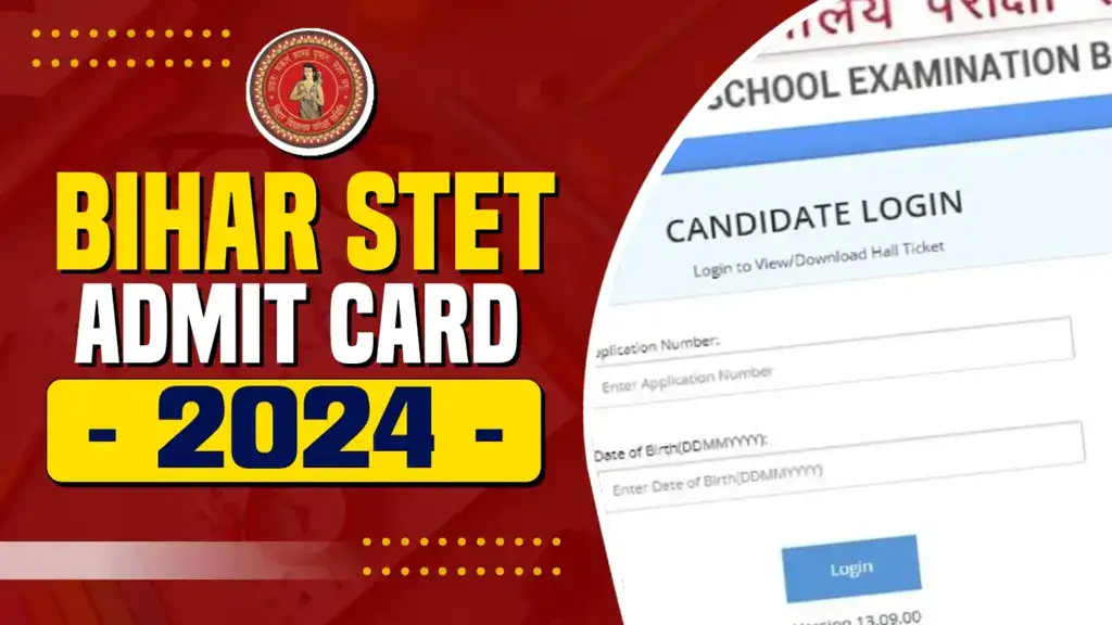 Bihar BSEB STET Admit Card 2024 Official Download Link Active